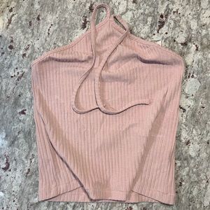 Ribbed Halter Top